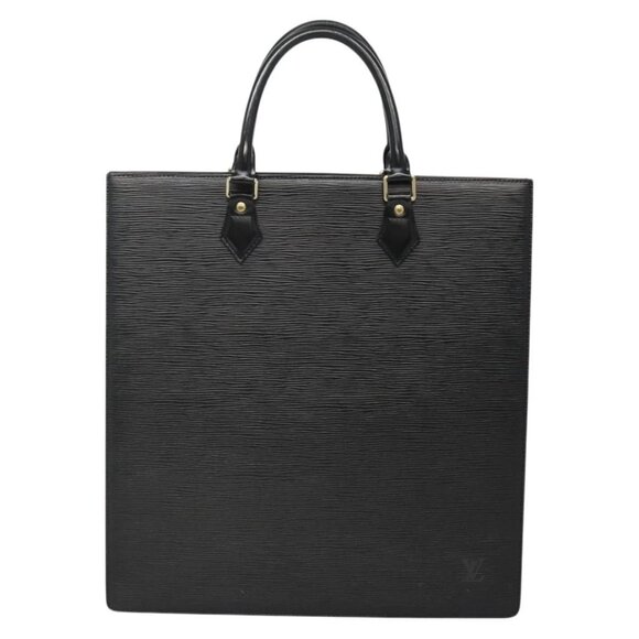 LOUIS VUITTON Epi Sac Plat Hand Bag Black M59082 LV Auth 134789 - Picture 10 of 12